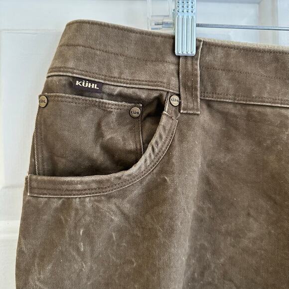 Kuhl Ryder Vintage Patina Dye Outdoor Work Cargo Revolvr Hiking Pants Sz 40 x 32 - Picture 5 of 11